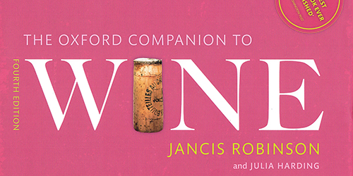 The oxford companion on sale to wine