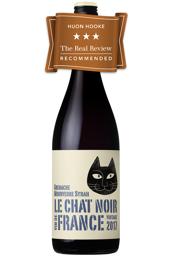 Wine with cat label