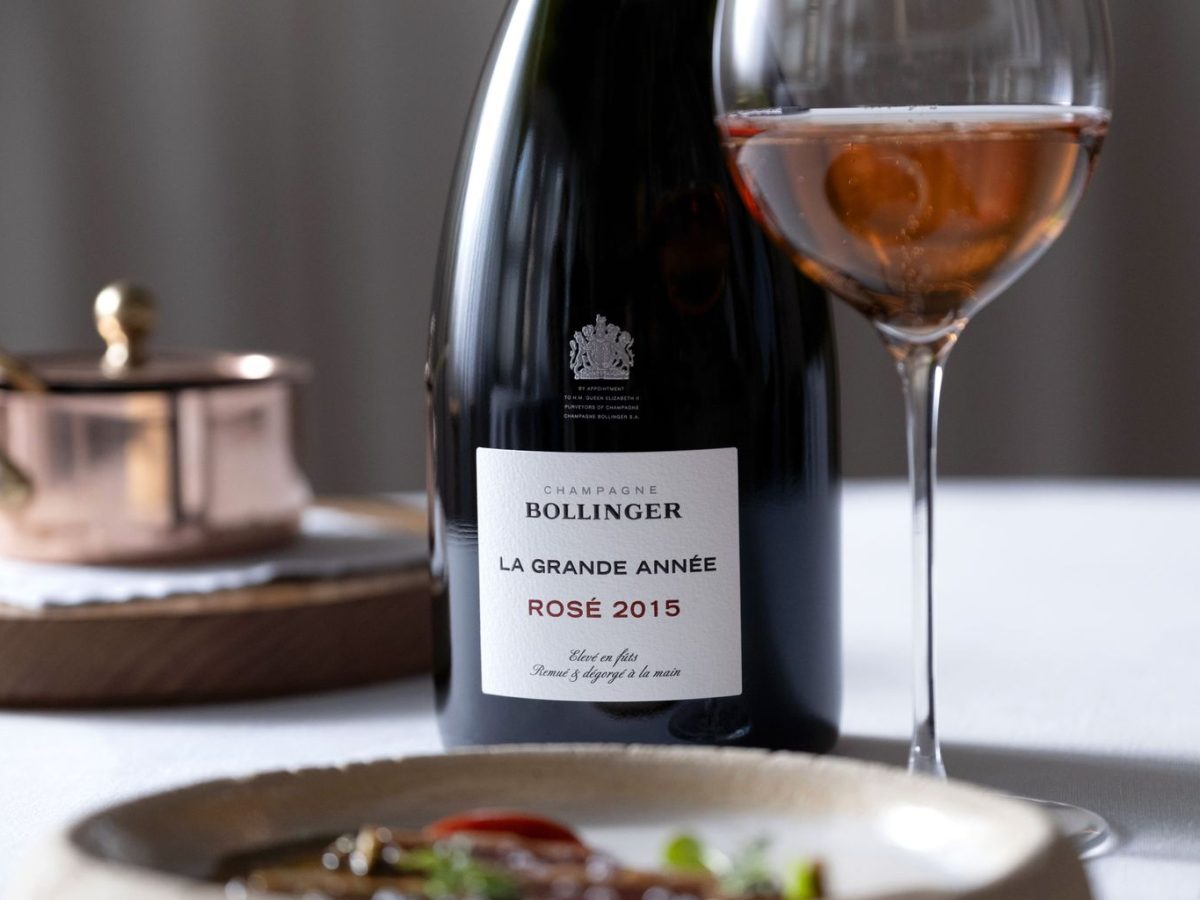 Bollinger La Grande Année and La Grande Année Rosé 2015 in Paris